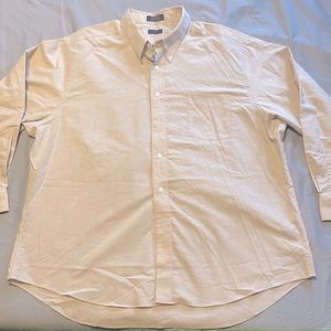 Covington Men's XXL Long Sleeve Tan Button Down Shirt
